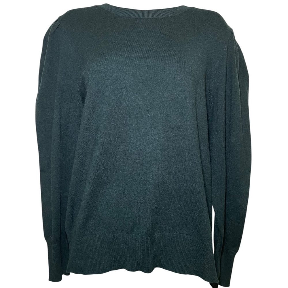 Marled Reunited Green Puff Sleeve Sweater Size XL